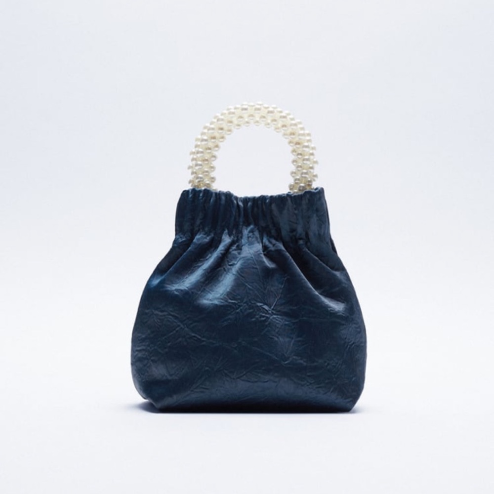 ZARA Pearl Handle Bag